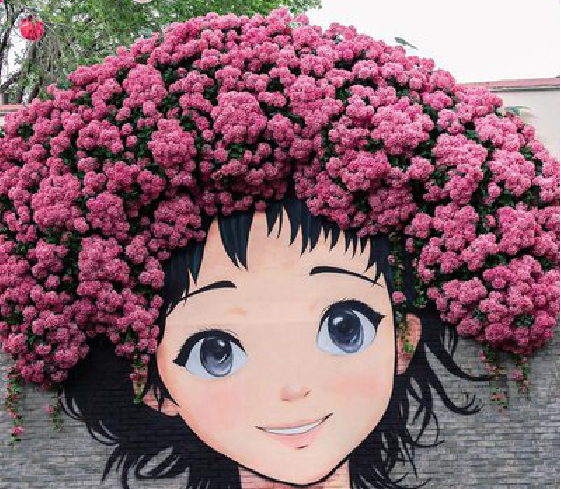 吉安墙体彩绘-网红墙打卡