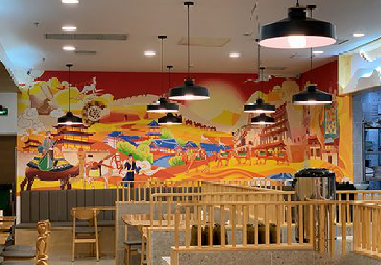 吉安商业空间彩绘介绍。