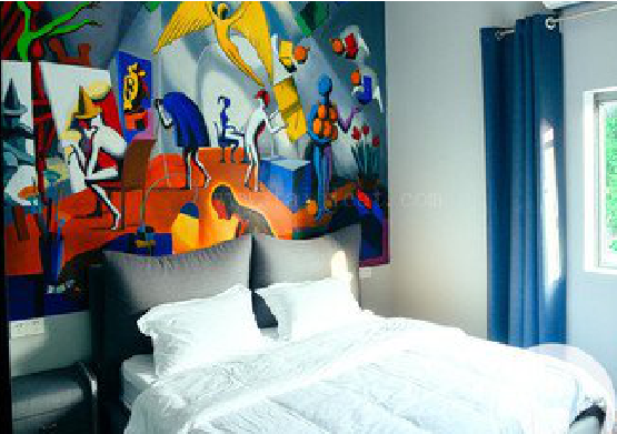 吉安对于酒店的墙体彩绘而言更注重哪些方面？