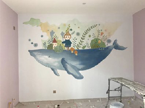 吉安手绘墙的特点及优势。