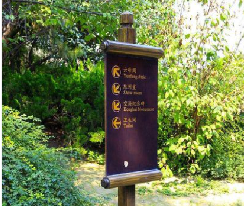 吉安标识牌与环境之间有什么关系？